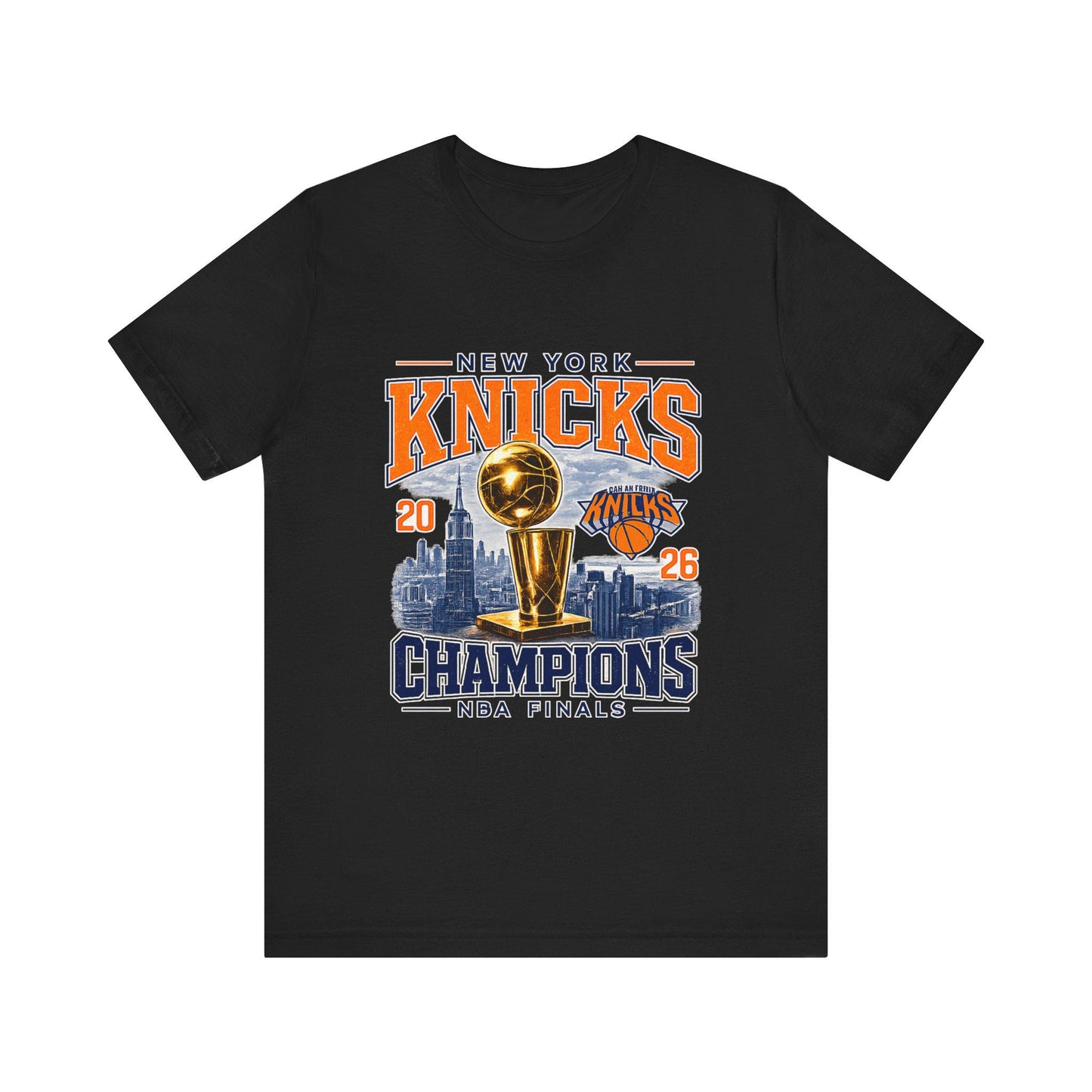 York Knicks Champions Tee 2026 Nba Finals Trophy City Skyline (3)