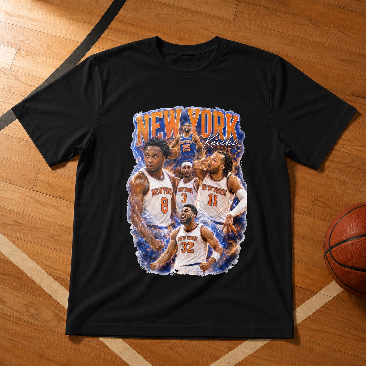 York Knicks Tee Jalen Brunson Josh Hart Og Anunoby Towns Finals Ny Hoops Knicks York Knicks Nba Finals (3)