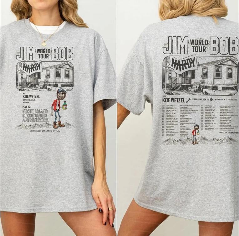 2 Side JIM Shirt, Hardy And Koe 2025 For Fans