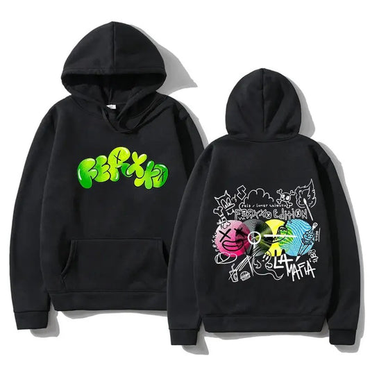 2 Sides Feid Ferxxo Hoodie, Gift For Fan, Gift For Her, Gift For Him T-Shirts, Sweatshirt | InkThreadWorks.com