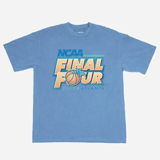 2002 FINAL FOUR LOGO HEAVYWEIGHT TEE, Basketball Unisex Classic AT-Shirt Sweatshirt Hoodie.