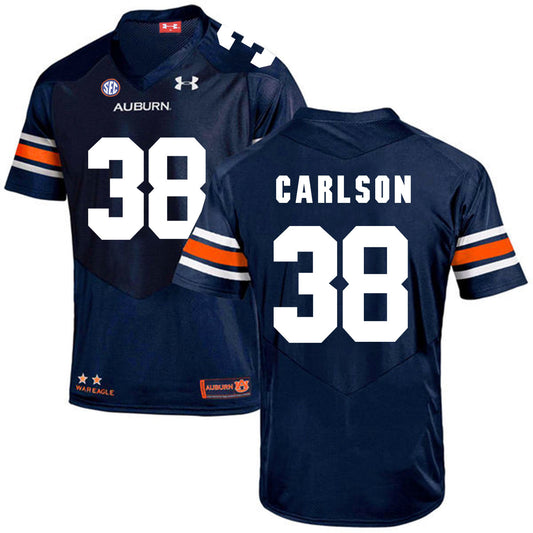 2017 Auburn Tigers Under Armour CARLSON 38 Navy