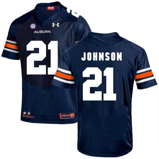 2017 Auburn Tigers Under Armour Kerryon Johnson 21 Navy