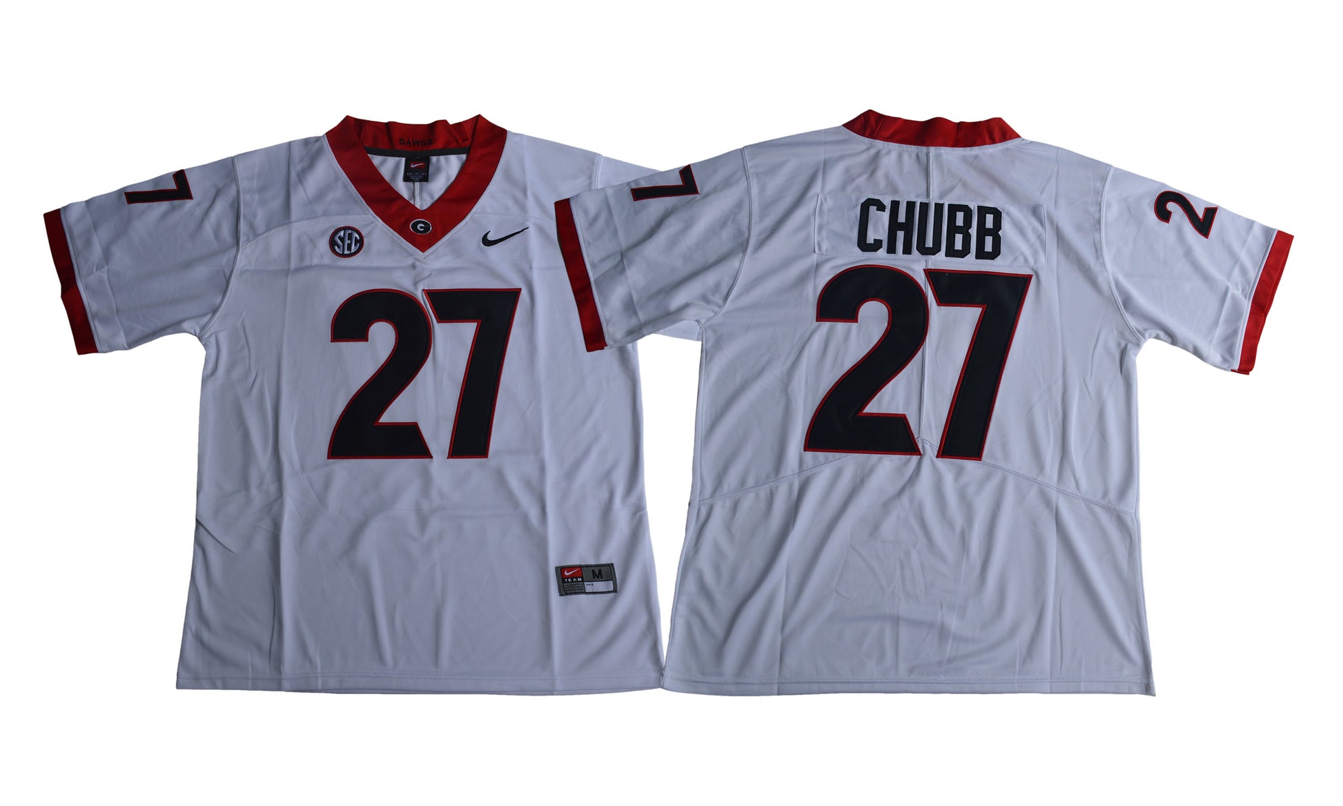 2017 Georgia Bulldogs 27 White