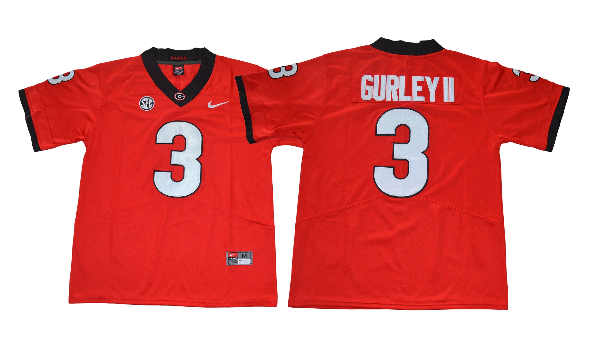 2017 Georgia Bulldogs Red 3