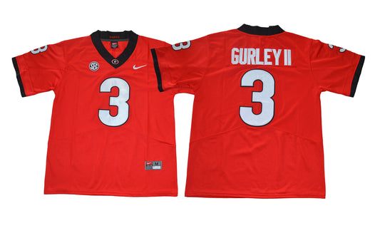 2017 Georgia Bulldogs Red 3
