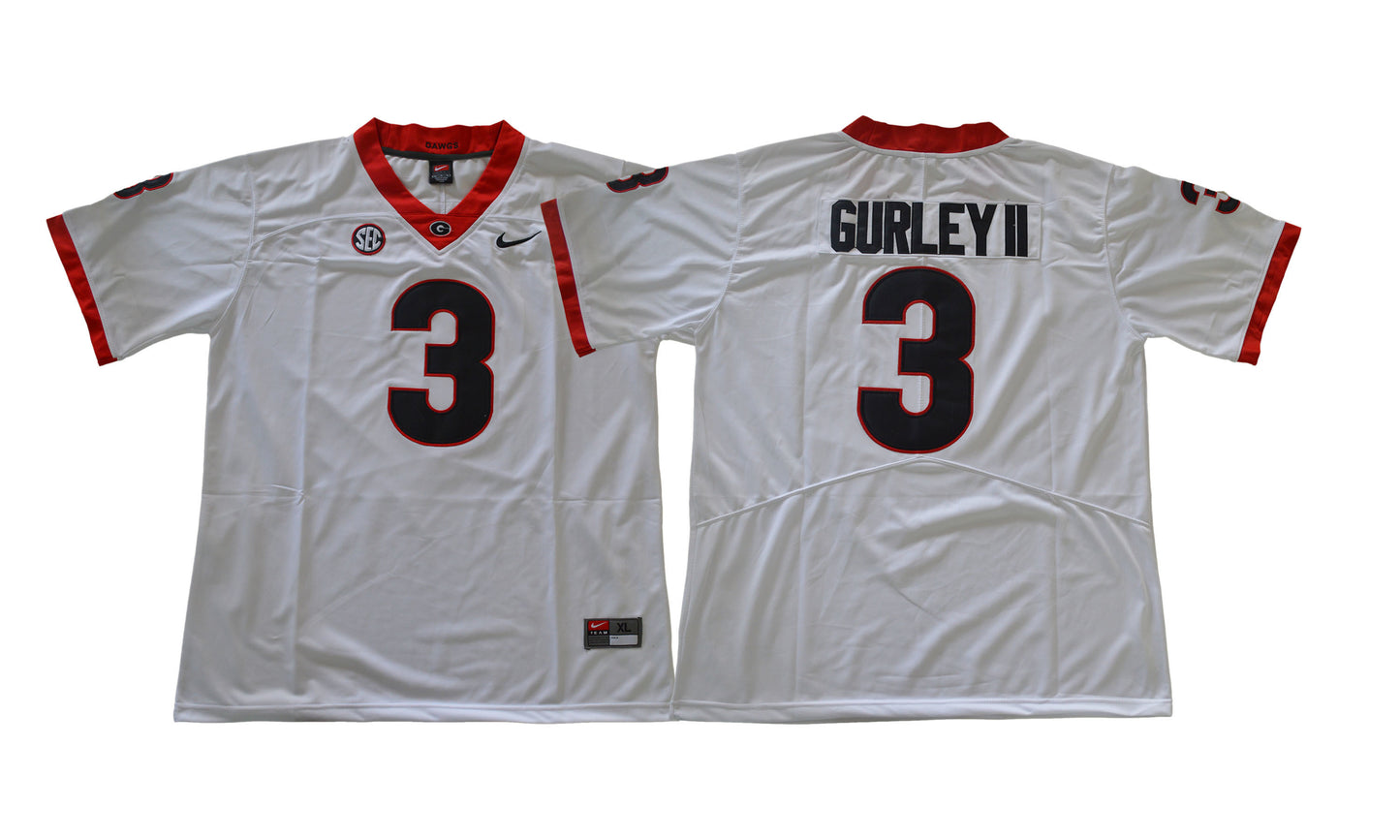 2017 Georgia Bulldogs White 3