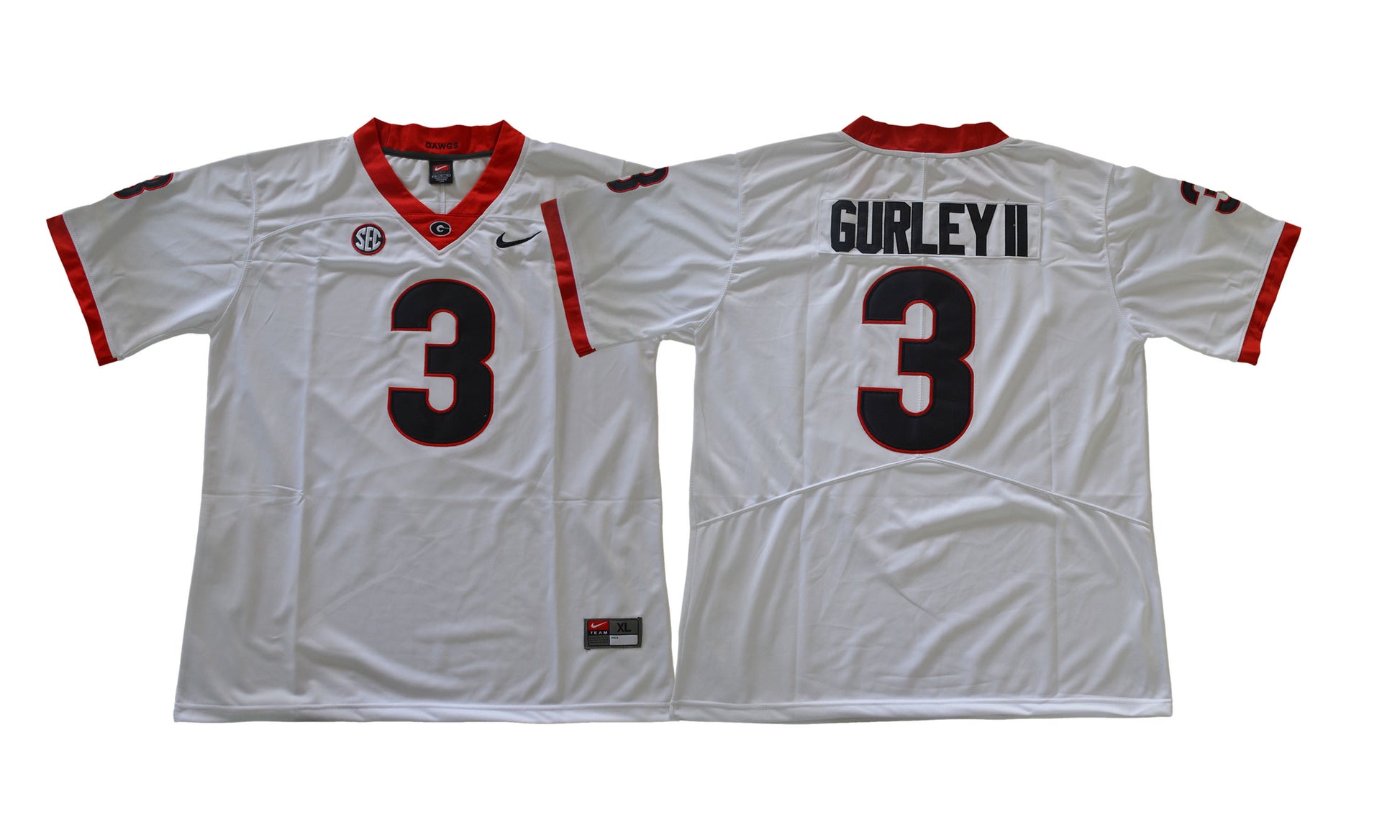 2017 Georgia Bulldogs White 3