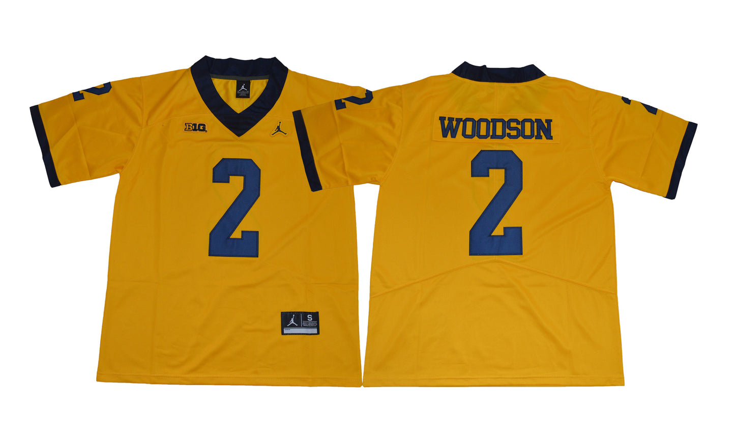 2017 Michigan Wolverines 2 Yellow