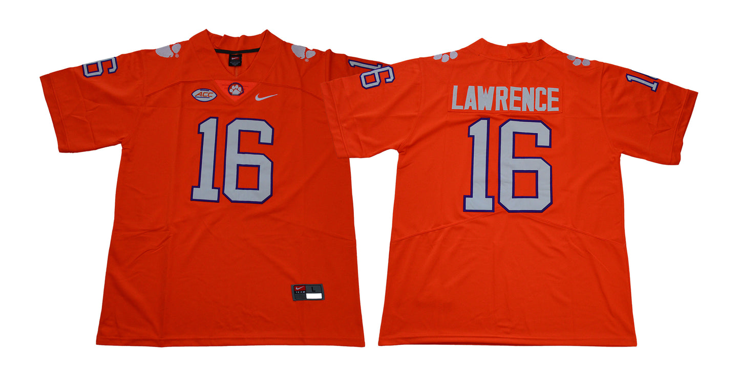 2018 Clemson Tigers 16 Orange