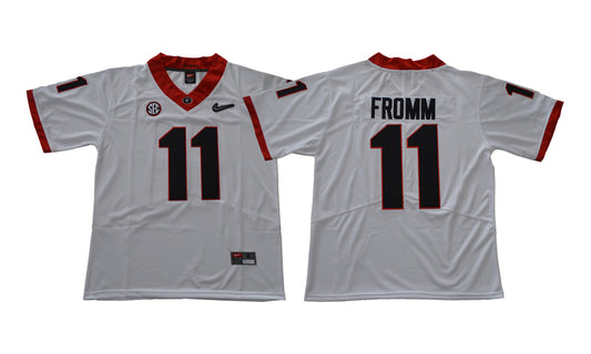 2018 Georgia Bulldogs 11 Diamond Edition White