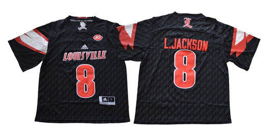 2018 Louisville Cardinals 8 New Black