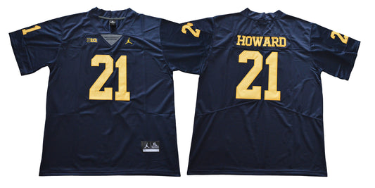 2018 Michigan Howard 21 Navy