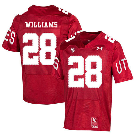 2019 NCAA Football Utah Utes 150th anniversary #28 Joe Williams
