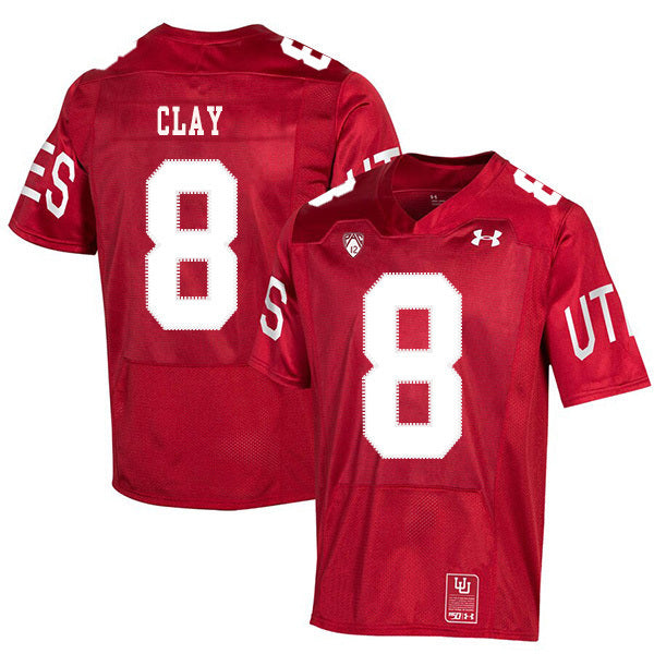 2019 NCAA Football Utah Utes 150th anniversary #8 Kaelin Clay