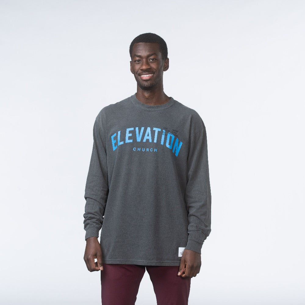 Elevation Vintage Black Long Sleeve T-Shirt
