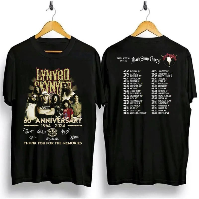2024 Lynyrrdd Skynyrrdd Shirt Sweatshirt Hoodie, 2024 Tour Shirt, Fan Gift Shirt, Lynyrrdd Skynyrrdd Fan Shirt