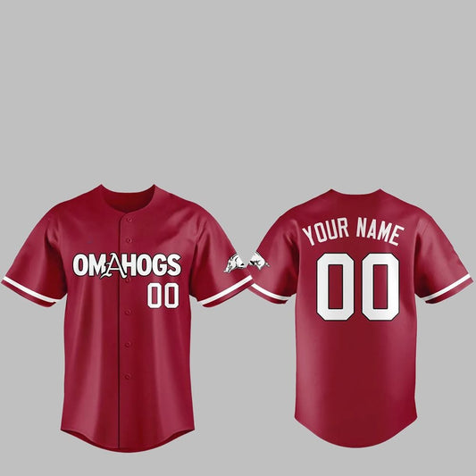 2025 Arkansas Baseball Omahogs Jersey - Grishko.com