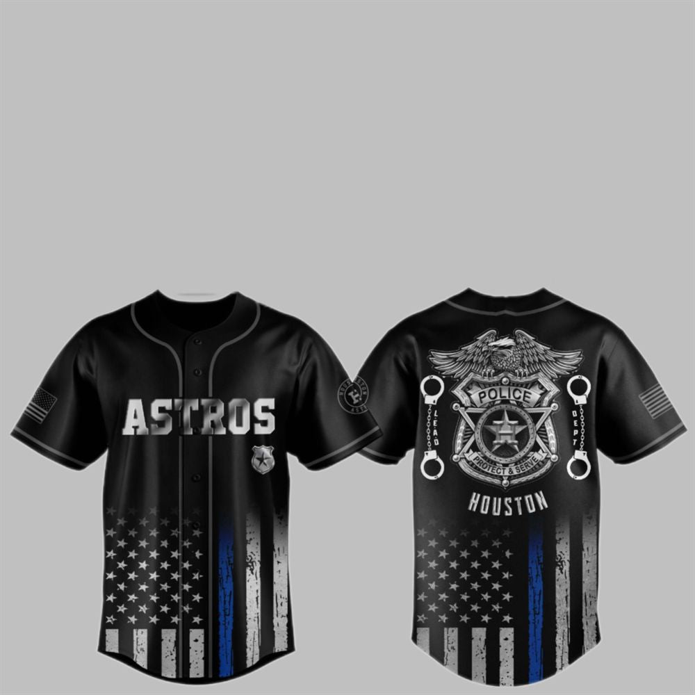 2025 Astros Law Enforcement Night Jersey - Grishko.com