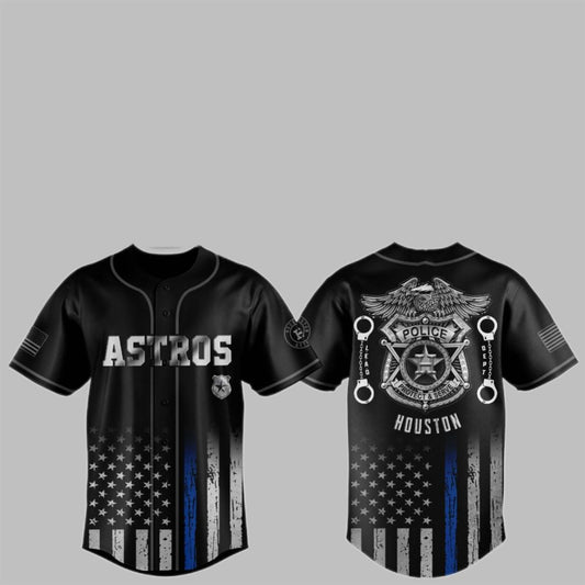 2025 Astros Law Enforcement Night Jersey - Grishko.com