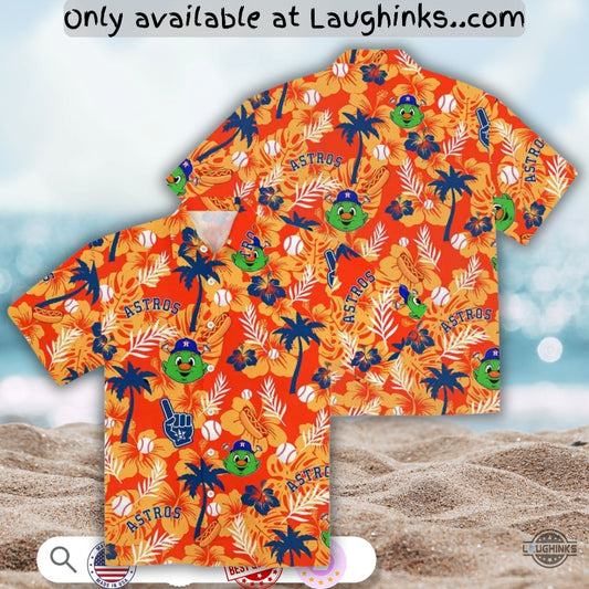 2025 Astros Orange Hawaiian Shirt Giveaway