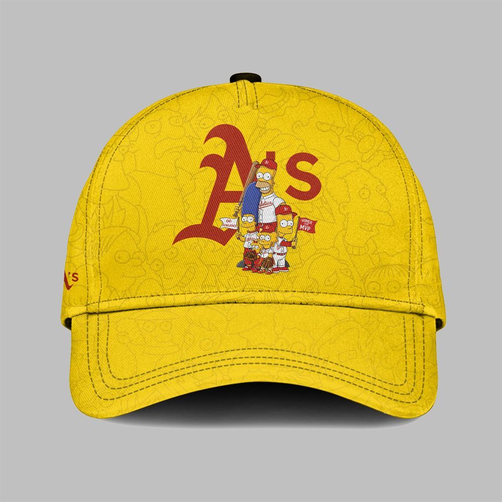 2025 Athletics The Simpsons Jersey - Grishko.com