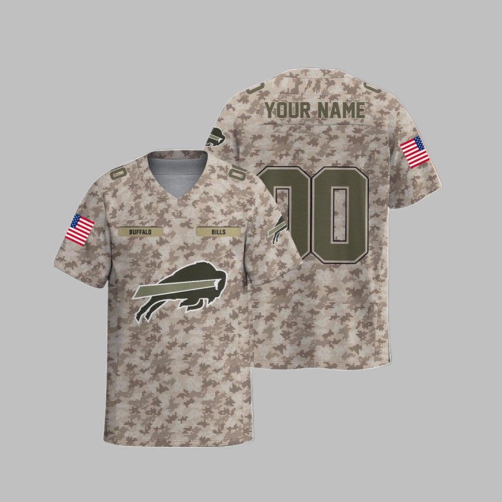 2025 Bills Veterans Day Jersey - Grishko.com