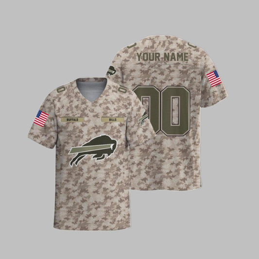 2025 Bills Veterans Day Jersey - Grishko.com
