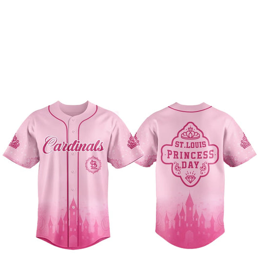 2025 Cardinals Princess Day Baseball Jersey - Grishko.com