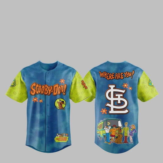2025 Cardinals Scooby-Doo Baseball Jersey - Grishko.com