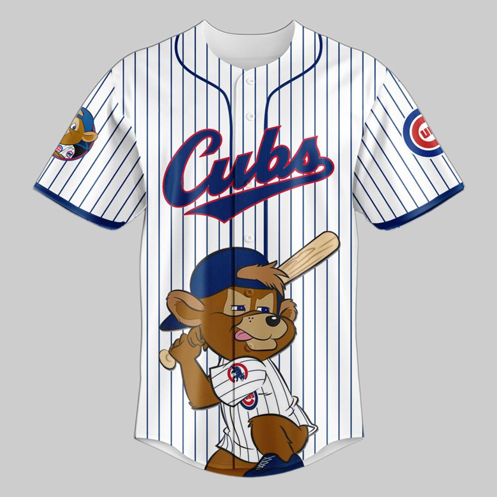2025 Chicago Cubs Clark The Cub Jersey - Grishko.com