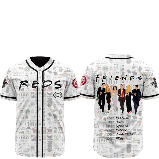 2025 Cincinnati Reds Friends Baseball Jersey - Grishko.com