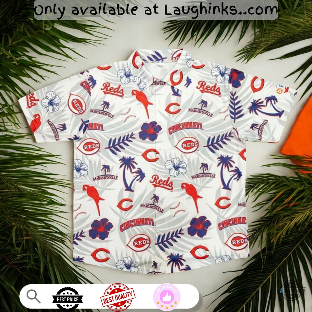 2025 Cincinnati Reds Hawaiian Shirt Giveaway