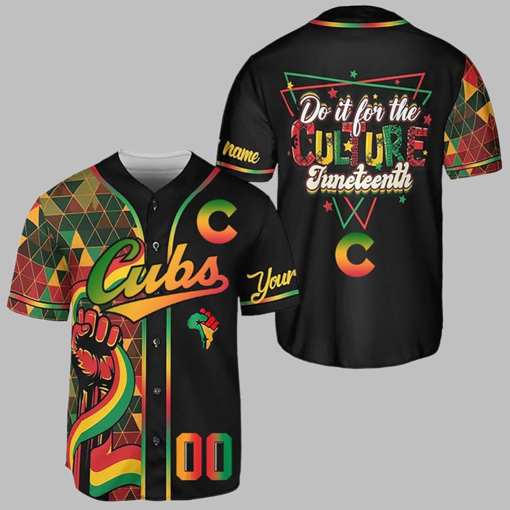 2025 Cubs Juneteenth Day Jersey - Grishko.com