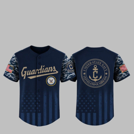 2025 Guardians US Navy Appreciation Night Jersey - Grishko.com