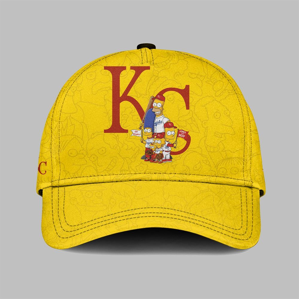 2025 KC Royals The Simpsons Jersey - Grishko.com