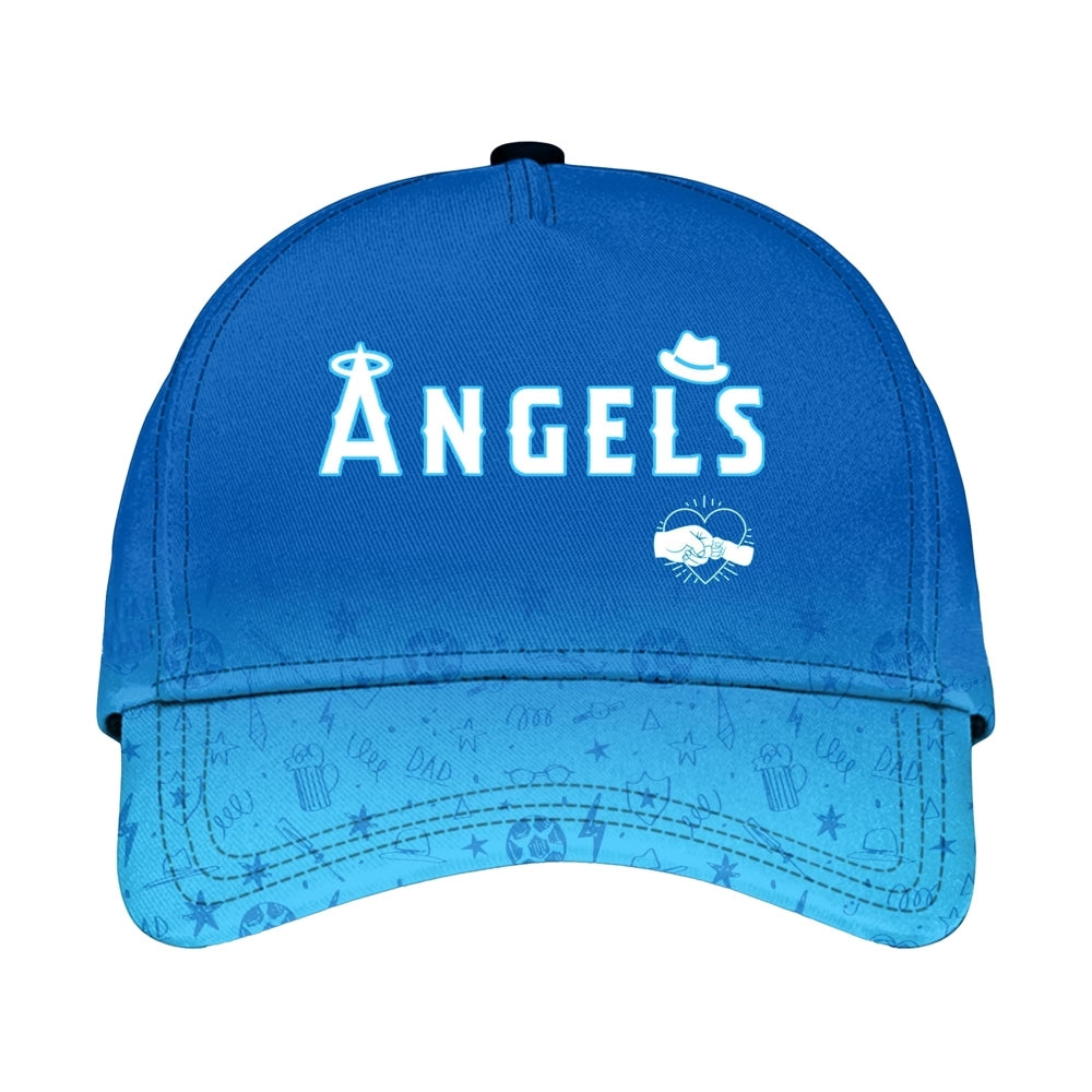 2025 LA Angels Happy Father Day Baseball Jersey Combo - Grishko.com