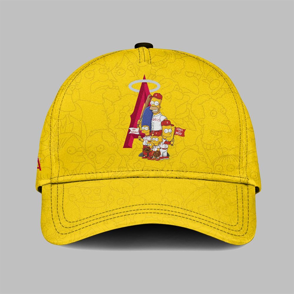 2025 LA Angels The Simpsons Jersey - Grishko.com