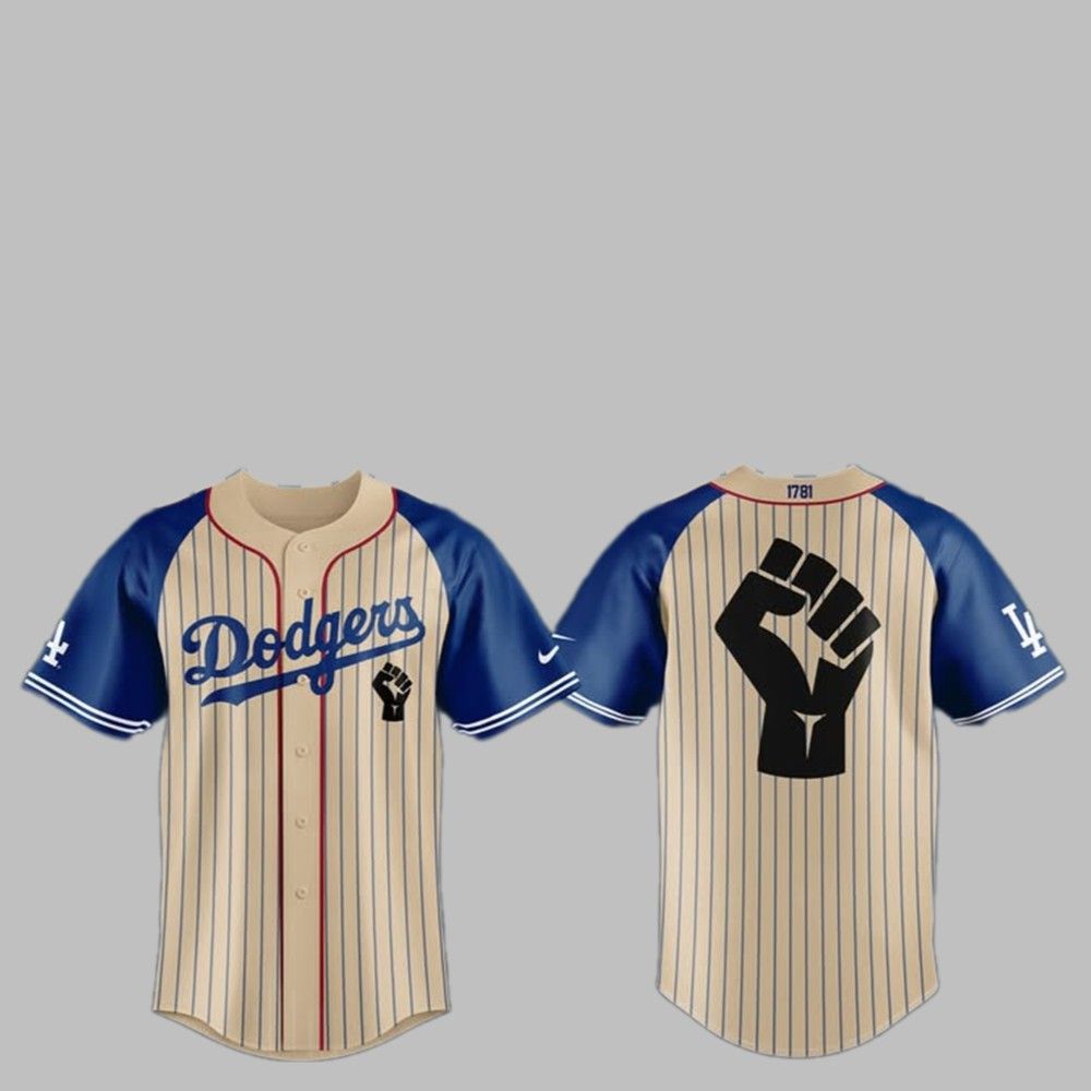 2025 LA Dodgers Black Heritage Night Jersey - Grishko.com