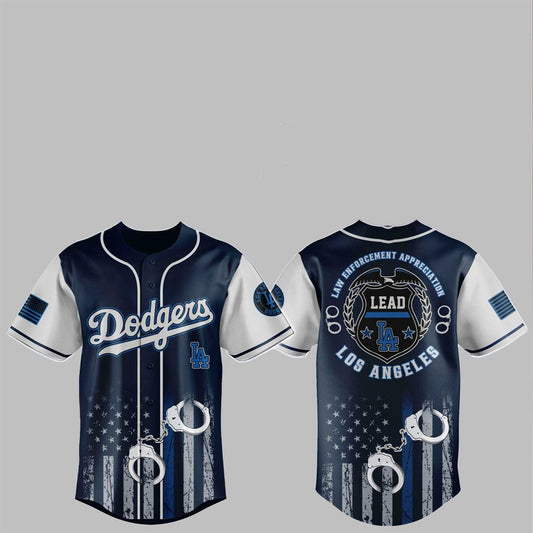 2025 LA Dodgers Law Enforcement Appreciation Day Jersey - Grishko.com