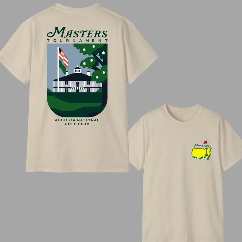 2025 Masters Golf Tournament Shirt, Augusta National Golf T-Shirt, The Masters Tournament Golf Shirt For Men, Gift For Men