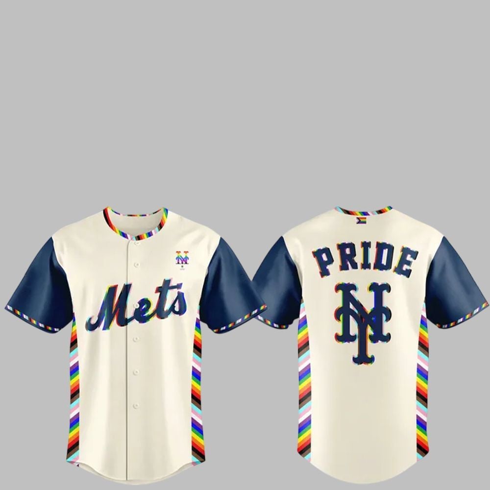 2025 Mets Happy Pride Month Jersey - Grishko.com