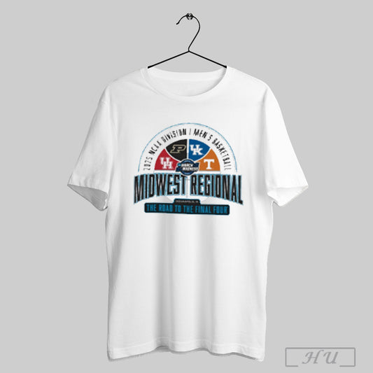 2025 Ncaa Di Mens Basketball Midwest Regional Indianapolis In T Shirt