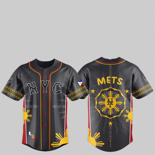 2025 NY Mets Filipino Heritage Night Jersey - Grishko.com