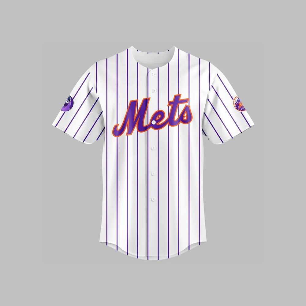 2025 NY Mets Grimace Jersey - Grishko.com