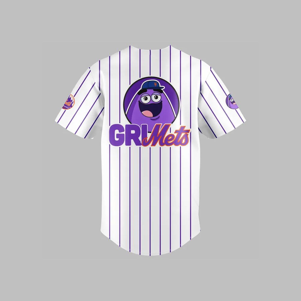 2025 NY Mets Grimace Jersey - Grishko.com