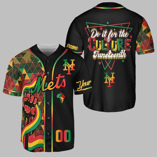 2025 NY Mets Juneteenth Day Jersey - Grishko.com