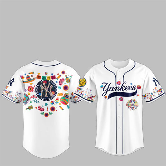 2025 NY Yankees National Hispanic Heritage Month Jersey - Grishko.com