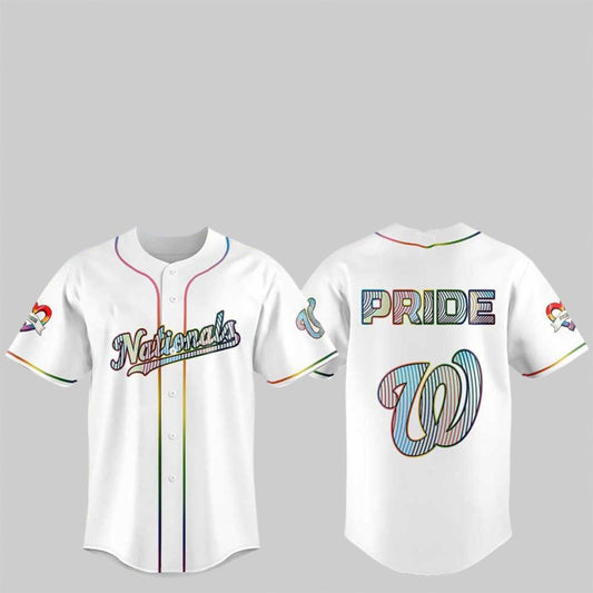 2025 Nationals LGBTQ Pride Night Jersey - Grishko.com