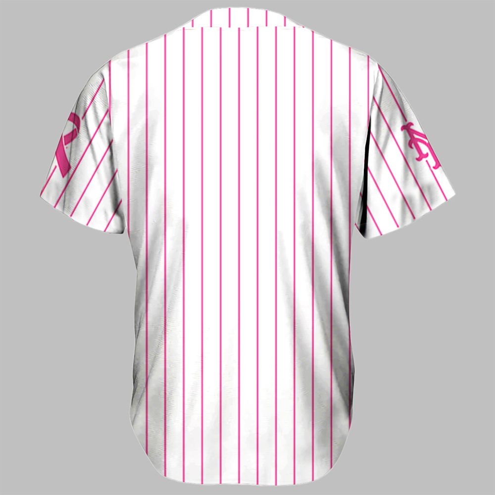 2025 NY Mets Cancer Awareness Night Baseball Jersey - Grishko.com